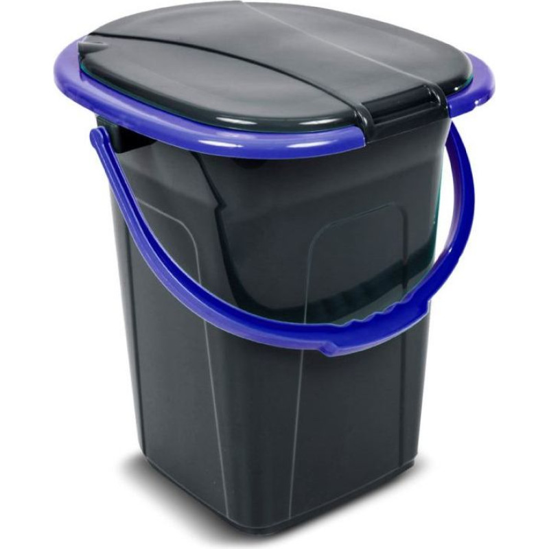 GREENBLUE TRAVEL TOILET, BLACK AND NAVY BLUE GB320BB