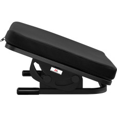 Maclean podnóżek ergonomiczny płynnie regulowany kąt nachylenia z poduszką mc-460