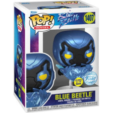 Funko Pop! Movies: Blue Beetle - Blue Beetle (Glows in the Dark) (Special Edition) #1407 Vinyl Figure