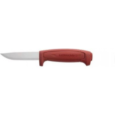 Morakniv BASIC 511 Knife - Carbon Steel - Red