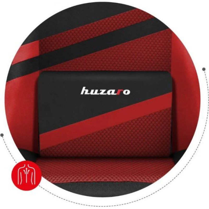 Huzaro Force 4.4 Red Mesh Gaming Chair