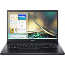 Acer Notebook gaming aspire 7 a715-76g-5303 i5-12450h, 15.6 fhd, 16gb,  512gb ssd, geforce rtx 3050 4gb, noos, czarny