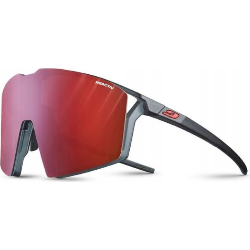 Julbo Edge Glasses - Matte Black/Orange