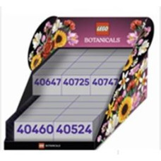 Lego Klocki botanicals display desk
