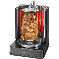 Clatronic Grill elektryczny do kebabu clatronic dvg 3686 (pionowy; 1400w; kolor czarny)