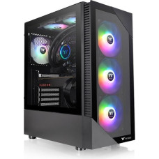 Thermaltake Obudowa - view 200 argb*3 tempered glass - czarna