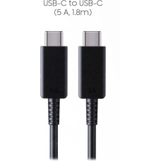 Samsung Electronics Polska Kabel samsung ep-dx510jb usb-c/usb-c 1,8m 5a, czarny