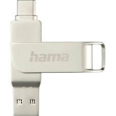 Hama 00182492 C-Rotate Pro 256GB USB 3.0 silver