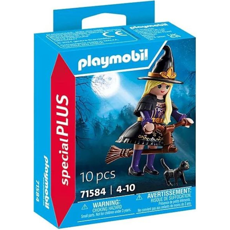 Playmobil Zestaw z figurkami special plus 71584 czarownica z kotem