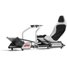 Playseat Formula Instinct Gaming Chair - F1 Edition Universal Upholstered Seat Black, White