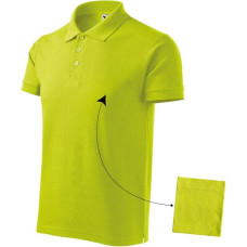 Malfini Cotton M MLI-21262 lime polo shirt (XL)