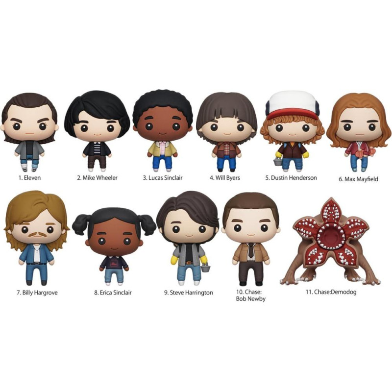 Monogram International Monogram: Stranger Things (Series2) (Blind Bag/Random) 3D Foam Bag Clips Figures (32505)