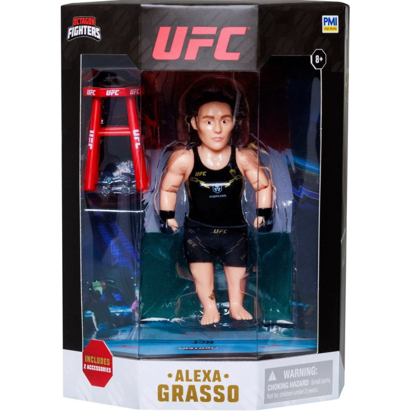 P.m.i. Kids World Ufc octagon fighters s1 action figure 11 cm - alexa grasso