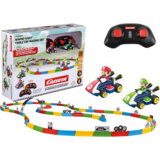 Carrera Toys Carrera R/C Car: Mario Kart™ Mario & Luigi Mini RC - 1:43 Tabletop Racing Set (370430015)