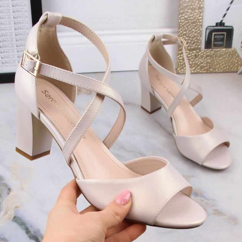 Sergio Leone W SK367C Heeled Sandals (37)