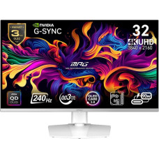 MSI Monitor mpg 321urxw qd-oled 31.5''/led/uhd/flat/240hz/black