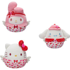 Squishmallows HELLO KITTY Plush toy Valentine´s Day edition, 20 cm