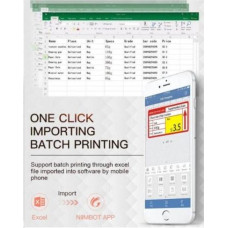 Niimbot Drukarka etykiet niimbot b21 s biały