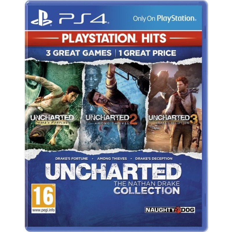 Sony Gra ps4 uncharted collection hits