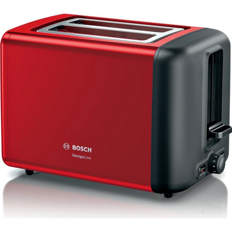 Bosch Toster designline tat3p424 czerwony