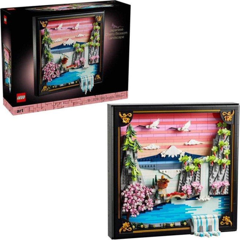 Lego Art 31218 Japanese Landscape with Cherry Blossoms