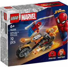 Lego ® Marvel: Spider-Man vs. Ghost Rider Motorcycle (76335)