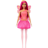 Mattel Barbie: Fairy Ballerina – Pink Dress & Purple Hair Doll (JKB63)