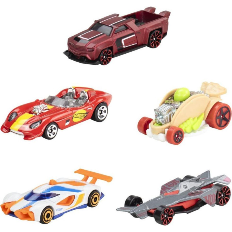 Mattel Hot Wheels - Let's Race (Set Of 5) (JBJ79)
