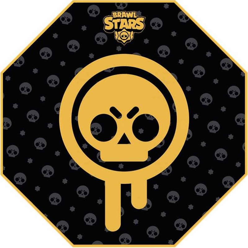 Subsonic Gaming Floor Mat Brawl Stars Drippy Skull