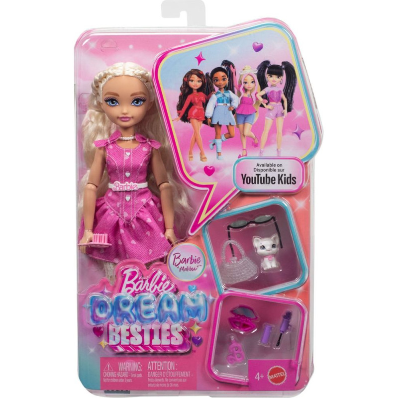Mattel Barbie: Dream Besties - Barbie Dream Besties - Barbie Malibu (JKP50)