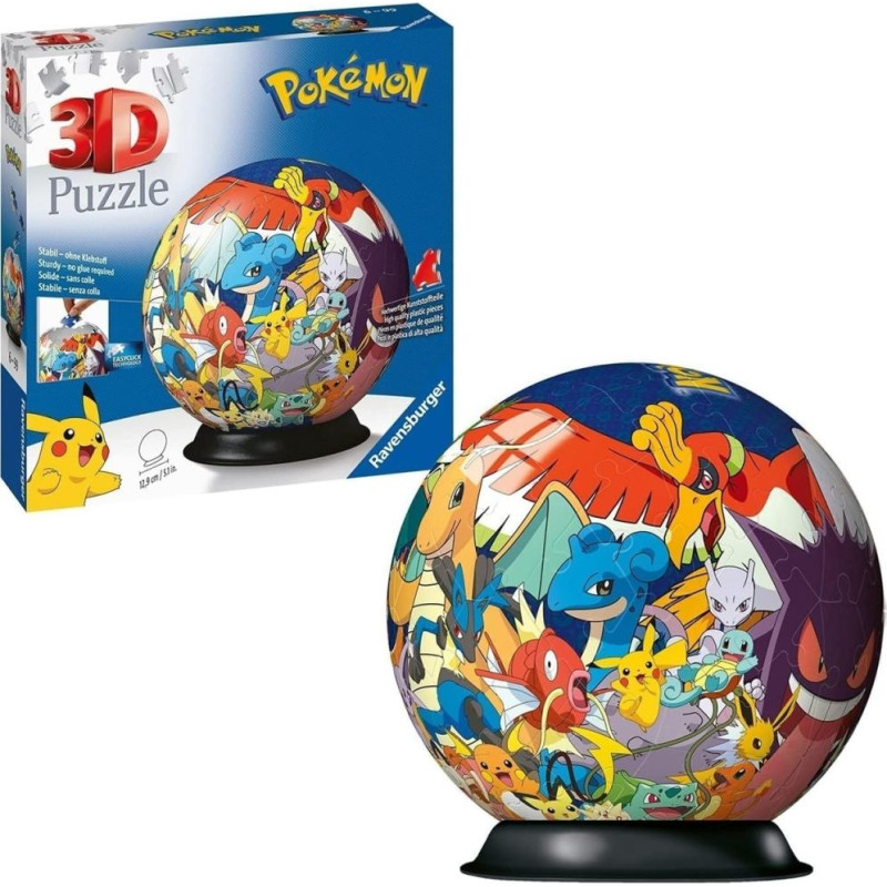 Ravensburger 3D Puzzle: Pokemon (72pcs) (11785)