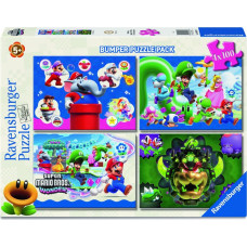 Ravensburger Puzzle: Super Mario (4x100 pcs) (12004321)