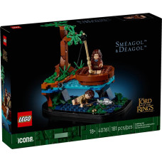 Lego icons 40761 - władca pierścieni: smeago i deago