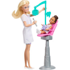 Mattel Barbie: Pack Careers With Kids (6 Designs) – Barbie® Careers Dentist Doll (JMK14)