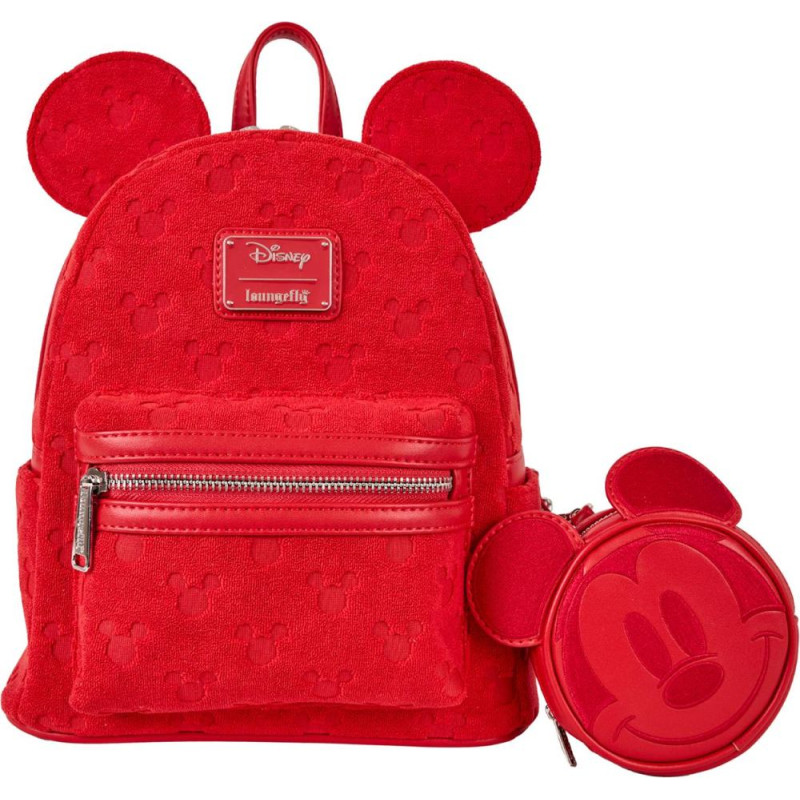Loungefly Disney: Mickey Ears Burnout Mini Backpack(WDBK4028)