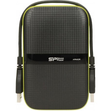 Silicon Power Armor a60 1tb usb 3.0 black-green/pancerny wstrząso/pyło i wodoodporny