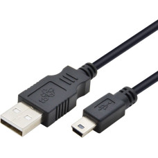 TB Kabel usb - mini usb 1.8m. czarny