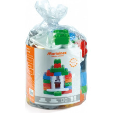 Marioinex Klocki budowlane cegła junior 40 elementów okna + drzwi