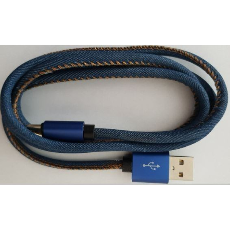 Gembird Kabel usb 8 pin premium jeans 2 m