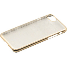 Tellur Cover Hard Case for iPhone 7 Horizontal Stripes gold