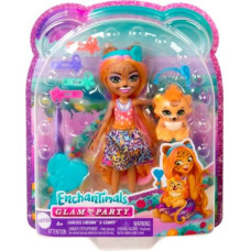 Mattel Lalka deluxe enchantimals gepard