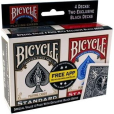 Bicycle Karty rider back 4-pak