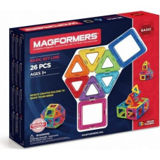 Magformers Klocki magnetyczne basic 26 elementów