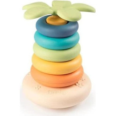 Smoby Piramida z krążków little green