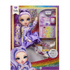 MGA Lalka rainbow high sparkle shine viola