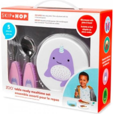 Skip Hop Zestaw obiadowy zoo narwal