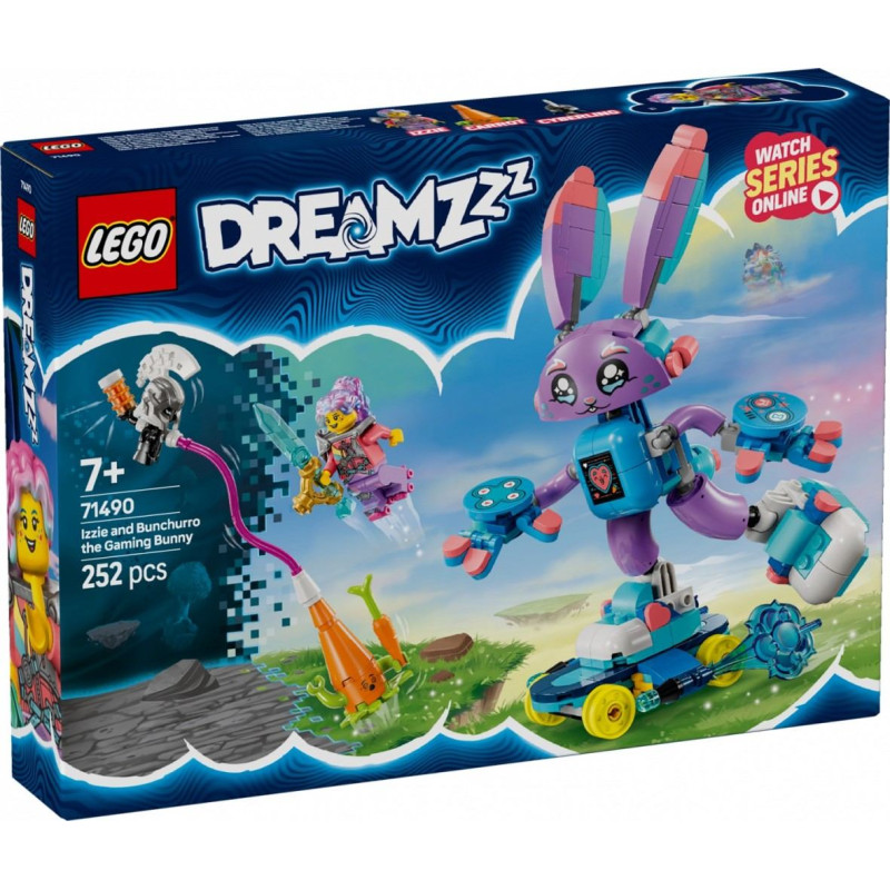 Lego Klocki dreamzzz 71490 izzie i gamerski bunchu