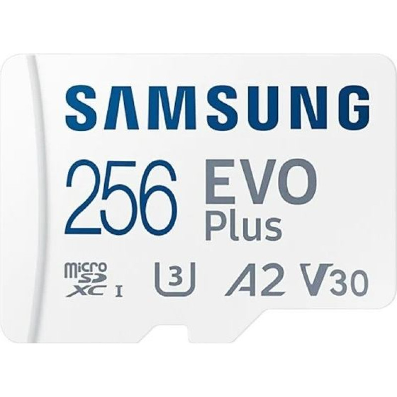 Samsung Karta pamięci microsd mb-mc256sa eu evo plus 256gb + adapter