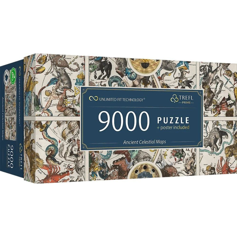 Trefl Puzzle 9000 elementów ancient celestial maps