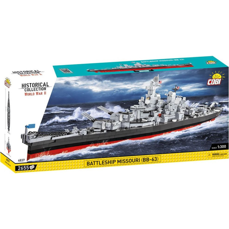 Cobi Klocki Klocki historical collection battleship missouri (bb-63)